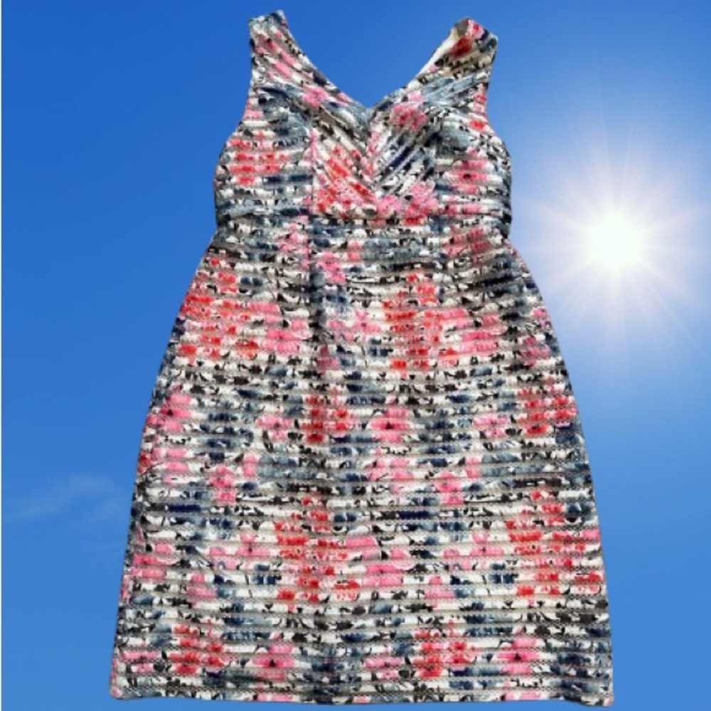 Motherhood Maternity Floral Sleeveless Dress - Size Medium